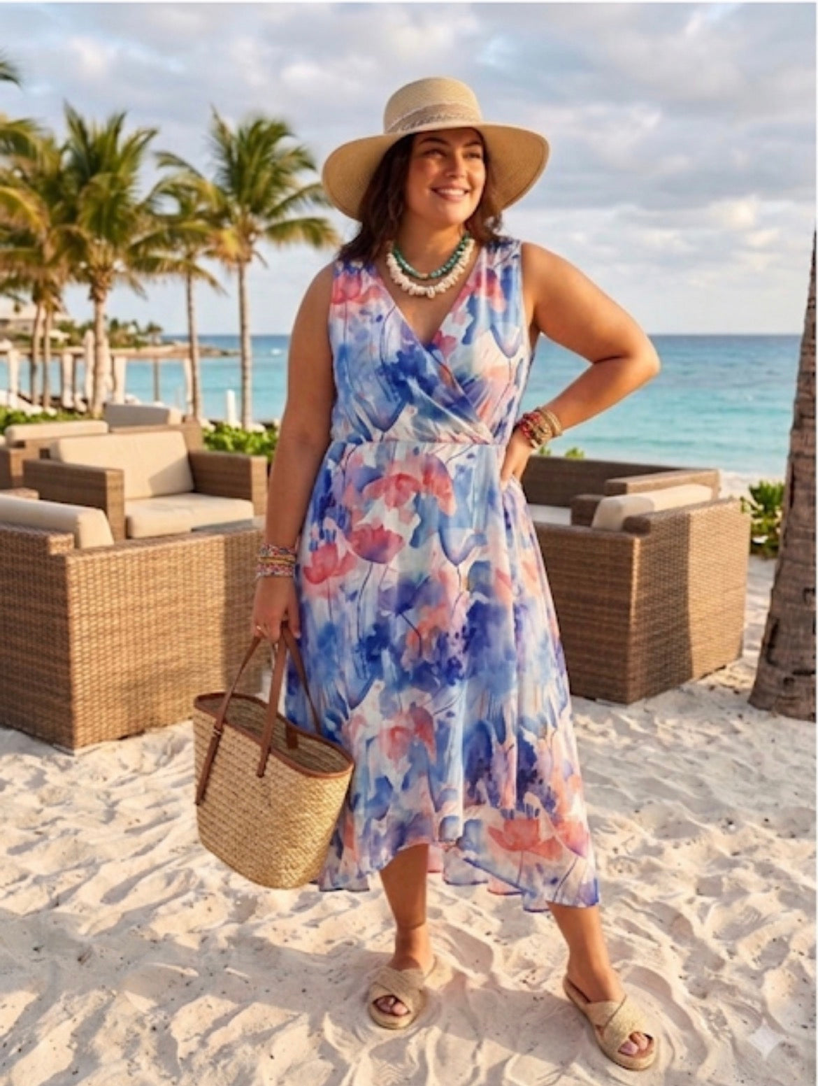 Vestido manga sisa