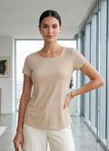 Blusa Escote Redondo