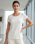Blusa Escote Redondo