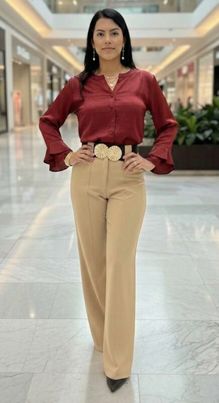 PANTALON TIRO ALTO - Setenta Cuarenta
